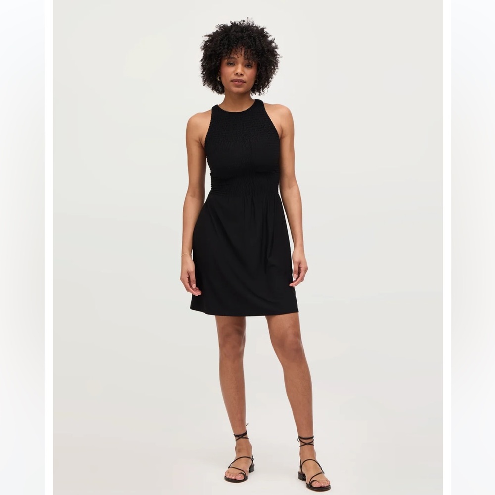 Hill House Black Mini Dress - Picture 2 of 9